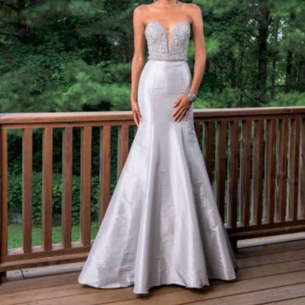 Strapless Mermaid Gown